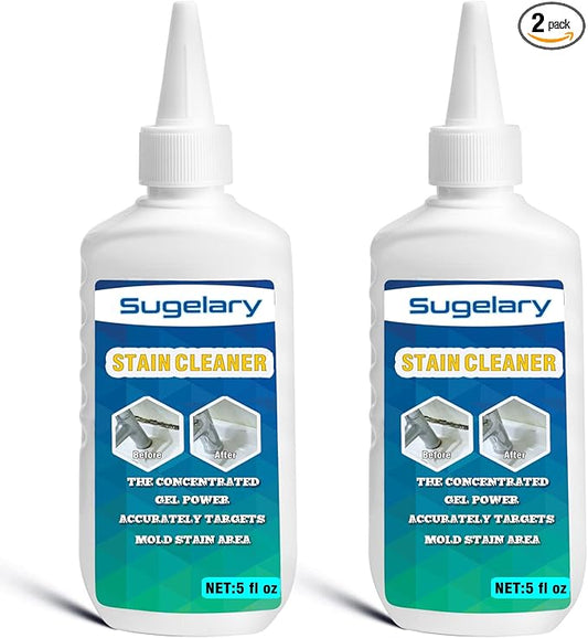Sugelary Home Remover Gel, Household Washing Machine Cleaner for Washing Machine, Refrigerator Strips, Grout Cleaner Best for Home Sink, Kitchen, Showers (2Pack)