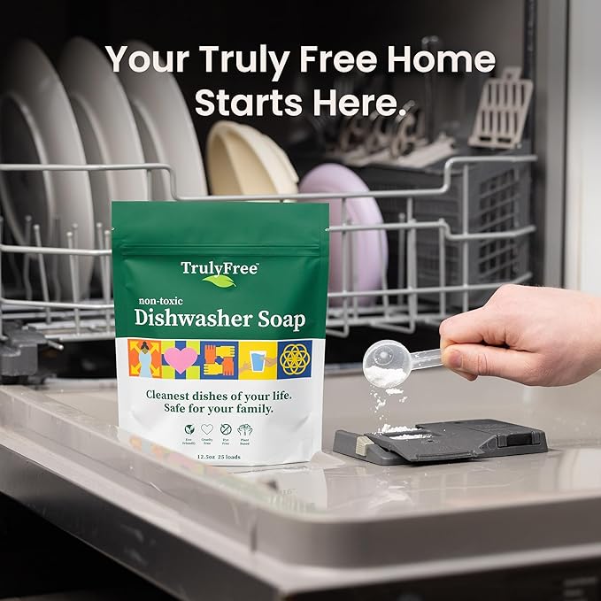 TRULY FREE - Laundry Detergent with Refill + Auto Dishwasher Soap