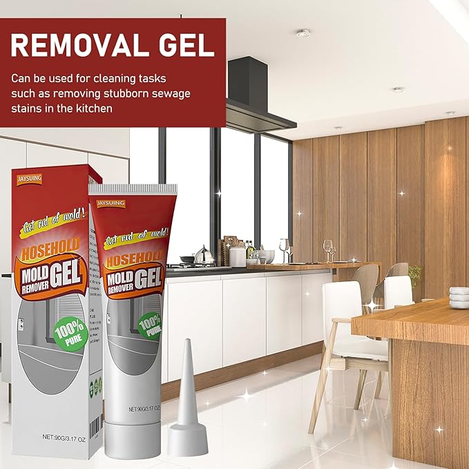 2PCS Nexa Remover Gel,Nuroclean Remover Gel,Suitable For Bathroom And Kitchen Tile Gaps,Wall Cleaning,Highly Effective In Penetration,Safe Formula That Does Not Damage The Surface