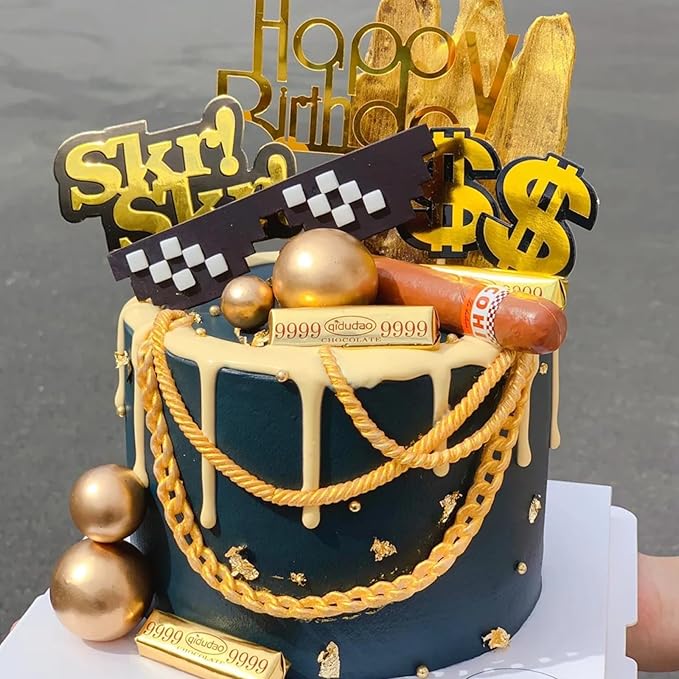 1 Pcs Baroque Cake Decoration Fondant Mold, Cuban Chain Chocolate Silicone Mold, for Kitchen Baking Biscuit Candy Cupcake Toppers Dough Gum UV Resin Clay