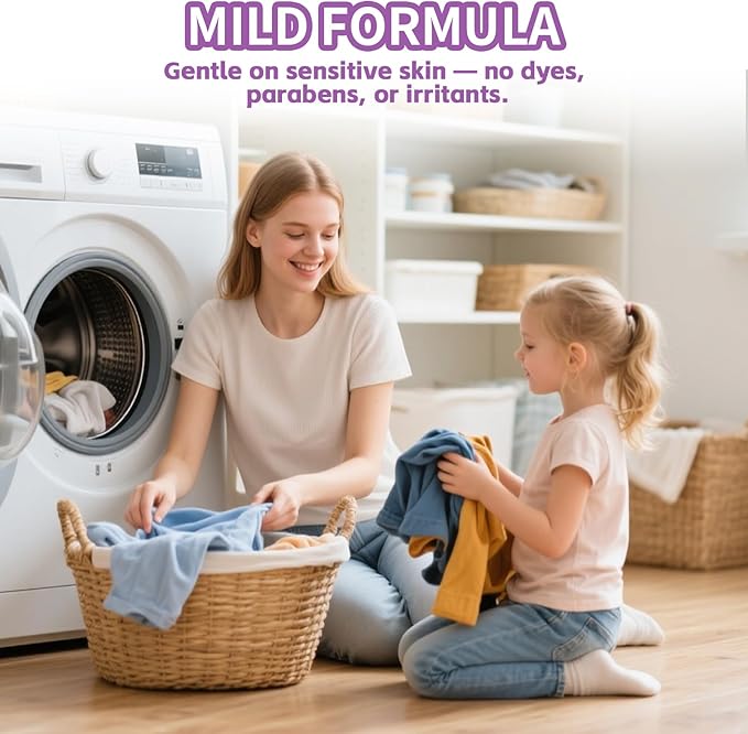 Laundry Detergent Sheets - 240 Loads Girls Lavender Laundry Sheets for Dorm,College,Home, Hotel,Apartment,Camping,Cruise,Road Trip,Beach Vacation,Backpack,Small Space, Family School Travel Essentials