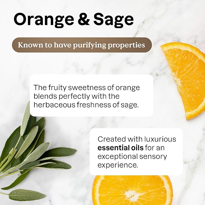 ATTITUDE Dish Soap, EWG Verified, Plant and Mineral-Based Ingredients, Vegan and Cruelty-free Household Products, Orange and Sage, 67.6 Fl Oz (Pack of 4)