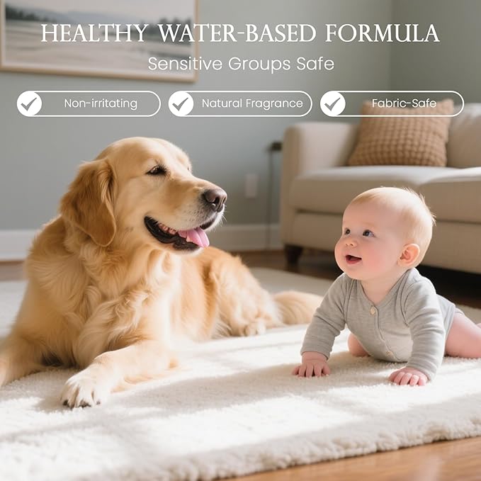 ‌M&SENSE Air & Fabric & Pet Odor Eliminator Spray - 16.9oz Large Size Natural Safe Air Freshener Sage Citrus Scented Deodorizer for Home Eliminates Smoke & Musty Smells, Ideal for ‌Balcony & Kitchen