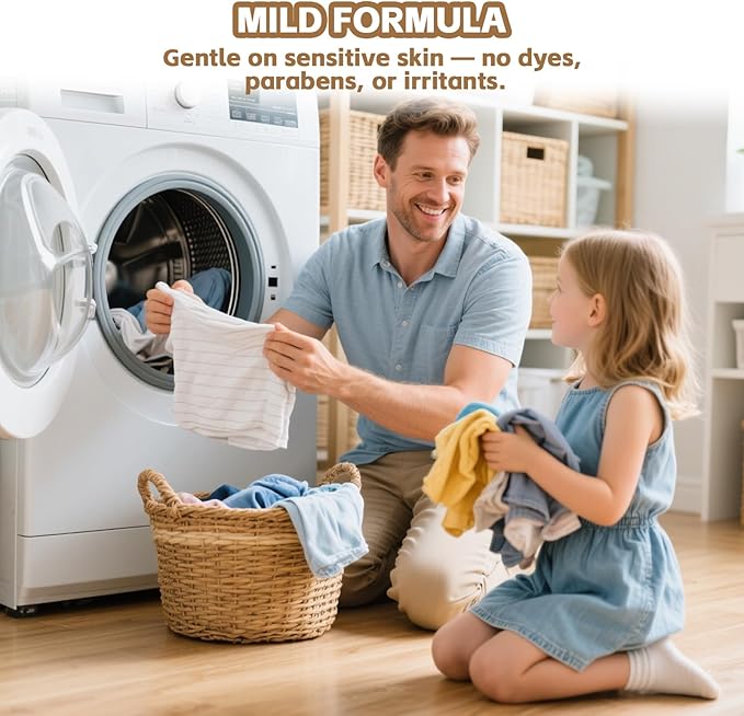 Laundry Detergent Sheets - 400 Loads Boys Santal Laundry Sheets for Dorm,College,Home,Hotel,Apartment,Camping,Cruise,Road Trip,Beach Vacation,Backpack,Small Space, Family School Travel Essentials