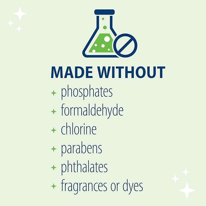 Dr. Brown's Bottle & Dish Soap for Baby Bottles and Baby Accessories, Plant-Derived, Fragrance-Free, 16 fl oz, 3 Pack