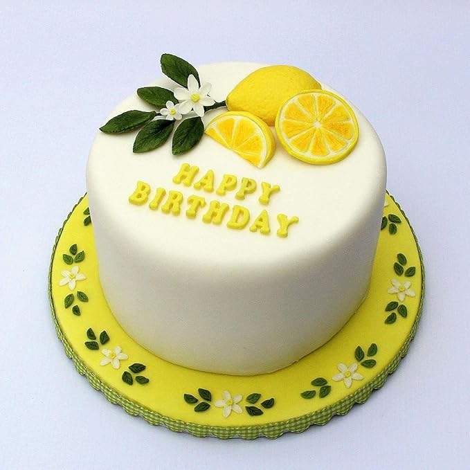 Lemon Slices Cupcake Chocolate Molds, Star Anise Cinnamon Fondant Mold, Fruit Lemon Silicone Baking Molds for Cake Decoration Candy Sugar Craft Gum Paste Clay Resin