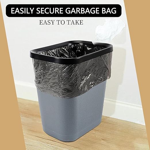 Small Trash Can 4 Pack, 2 Gallon/8 L Blue Grey Garbage Can for Office, Bedroom and Kitchen, Bathroom Trash Can Fits Narrow Space, Plastic Trash Bin Waste Basket