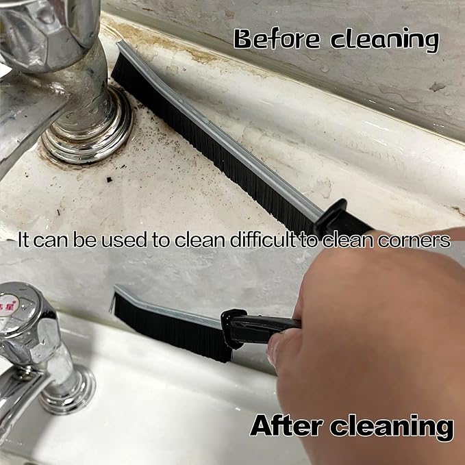 20 Pcs Crevice Cleaning Brush, Bathroom Gap Brush, Grout Cleaner Brush Hard Bristle Crevice Cleaning Brush,Clean The Dead Corners of Bathroom Kitchen Tiles