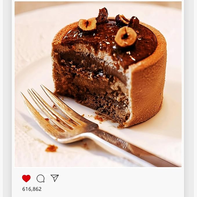 Shot Glass Chocolate Silicone Molds, 6-Cavity Round Mousse Molds for Ice Shot Glass Cookie Candy Mousse Dessert Pudding Dessert