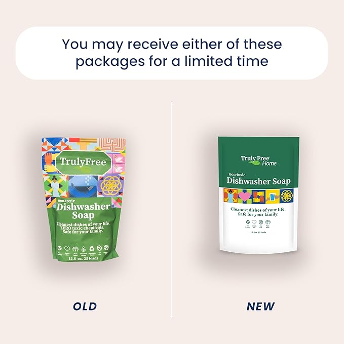 TRULY FREE - Laundry Detergent with Refill + Auto Dishwasher Soap