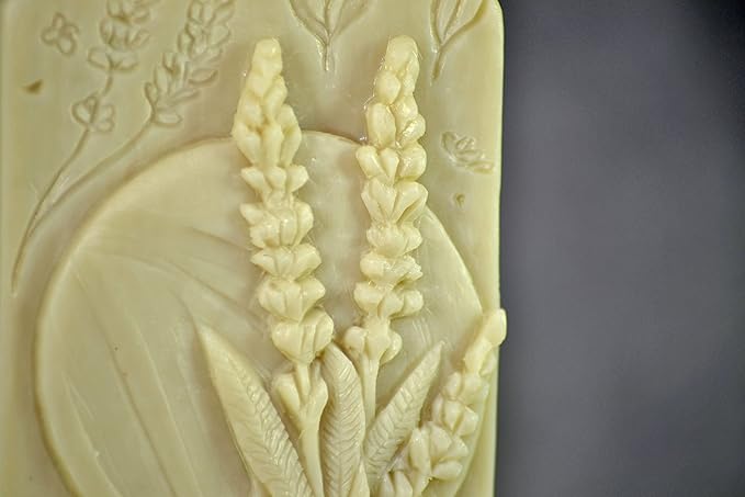 Lavender Silicone Mold for SOAP Making ARTCRAFTMOLDS