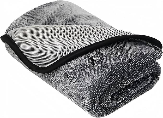 SOFTBATFY Great Very Absorbent Microfiber Car Drying Towel 36 x 24inches,Shiny Wipes Shower Wall Cleaning Cloths Without Streaks, Scratches (36 x 24inches*1pack)