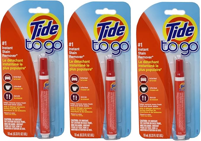 Tide To Go Instant Stain Remover 0.33 oz ( Pack of 3)
