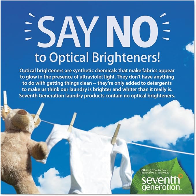 Natural Laundry Detergent Packs, Powder, Unscented, 45 Packets/Pack, 8/Carton