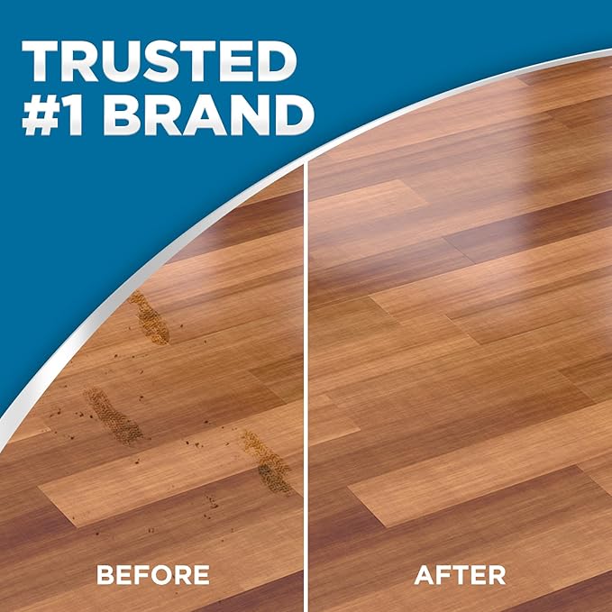 Weiman Hardwood Cleaner for Finished Hardwood Floors, Engineered Floors, Laminate - Streak-Free Results, EPA Safer Choice Certified, 32 oz