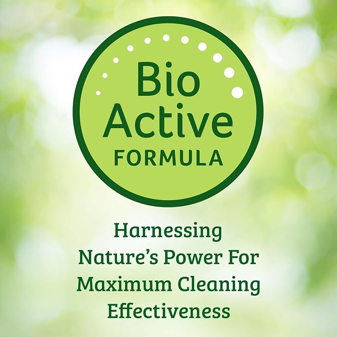 Biokleen Natural Laundry Detergent - 128 HE Loads - Liquid, Concentrated, Eco-Friendly, Non-Toxic, Plant-Based, No Artificial Fragrance or Preservatives, 64 Fl Oz