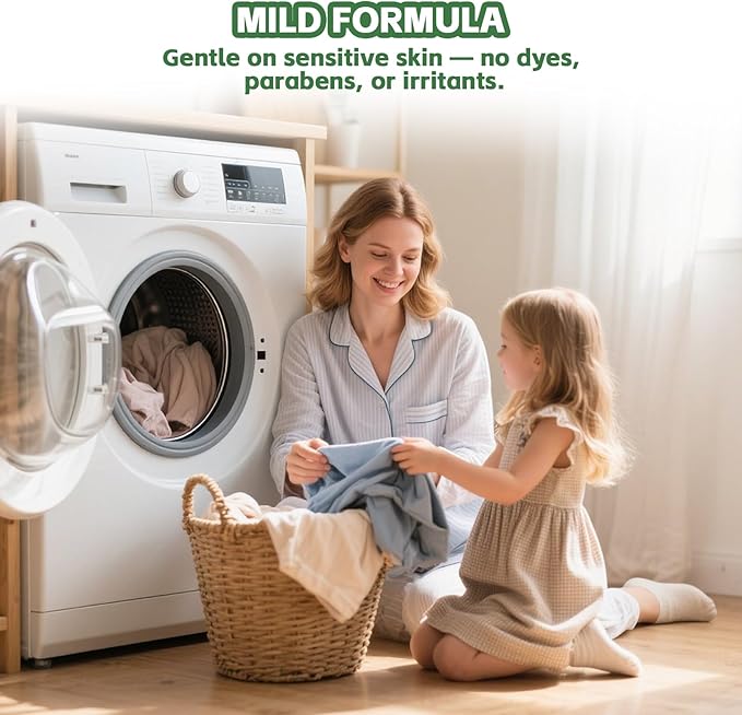 Laundry Detergent Sheets - 400 Loads Unscented Gentle on Sensitive Skin, Laundry Sheets for Dorm,College,Home, Hotel,Apartment,Camping,Ruise,Road Trip,Small Space, Family School Travel Essentials