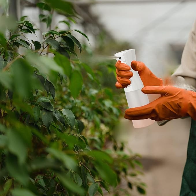 Spray Bottle for Hair (6.8OZ /200ML) Continuous Ultra Fine Mist Sprayer for Hair, Salons, Barber, Plants, Skin Care, Cleaning 2 Pack MATTE PINK