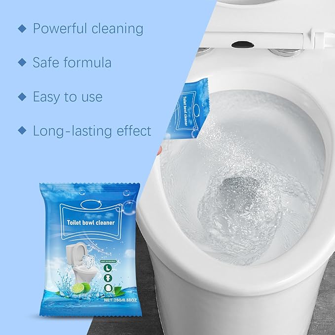 ANRUI New Splash Cleaner Foaming For Toilet, Foaming Toilet Cleaners, Powerful Instant Bowl Cleaner for Toilets Bowl Squatting Pans (12, 2boxes)
