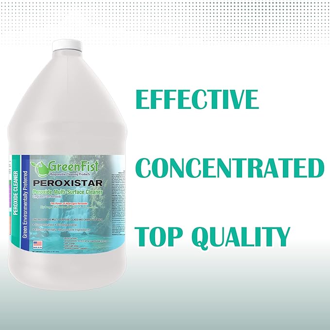 All Purpose Hydrogen Peroxide Cleaner with Citrus Fragrance [ Ultra Concentrated ] Makes 16 Gallons Ready To Use (1 Gallon)