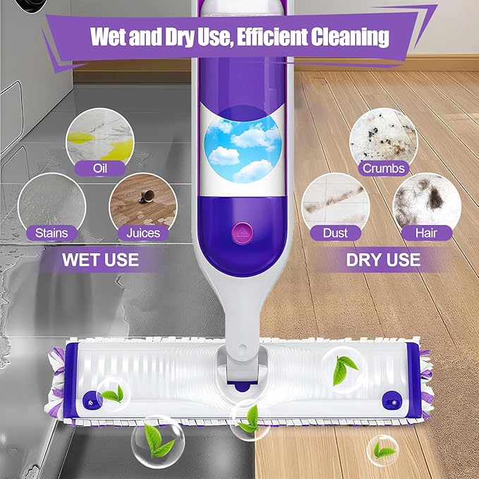 25 Pack Disposable Power Mop Pads for Swiffer PowerMop, 5X Power Mop Refills for Cleaning, 14-Layer Unscented Thickened Multi-Surface Replacement Mopping Pads Refills for Floor Cleaning