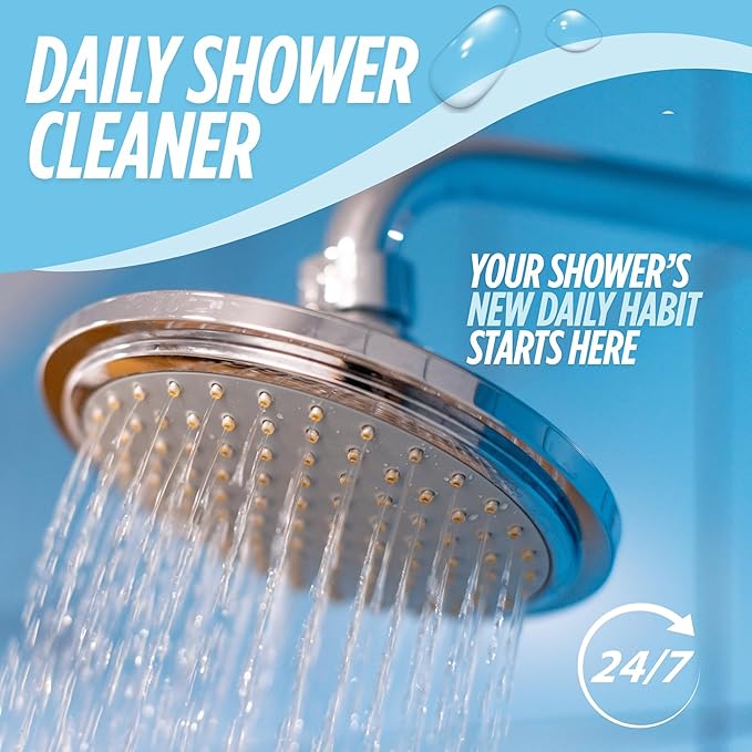 Oh Yuk Daily Shower Cleaner Concentrate – 16 oz Refill Makes 10 Bottles | Prevents Soap Scum & Water Spots | For Glass, Tile, Acrylic, Fiberglass | USA Made, Vegan