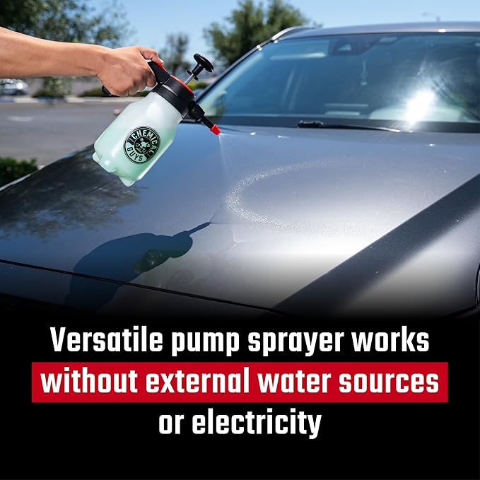 Chemical Guys HOL401 Eco Friendly Drought Buster Waterless Car Wash & Wax Kit, 8 Items