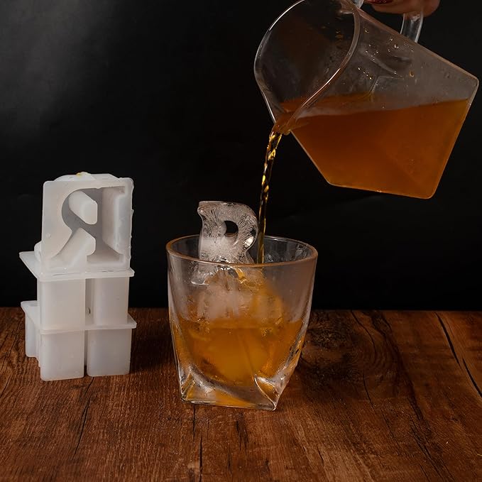 26 Pack Alphabet Resin & Clay Mold - Letter Ice Maker, Candle Making & Craft Supplies