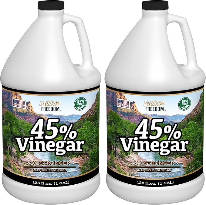 Nature's Freedom 45% Vinegar (2 Gallon)