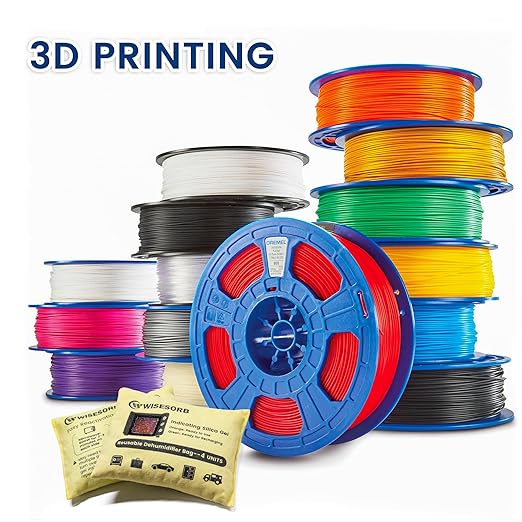 Rechargeable Gun Safe Dehumidifier, 6 Packs 4U Indicating Desiccant Packs with Transparent Window for Storage Reusable Silica Gel Packets Moisture Absorbers Safe Dehumidifier