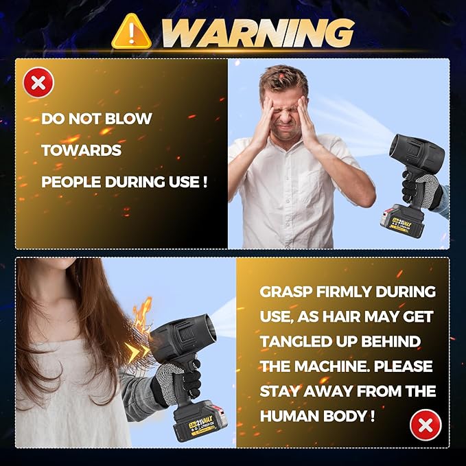 2025 Upgraded Portable Dust Cleaner,Compressed Air Duster with Adjustable Speeds,Handheld Electric Dust Blower,Mini Jet Dry Blower Fan, for Cleaning, Camping, Outdoor