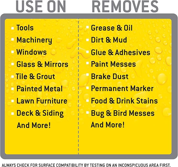 Tub O' Towels Heavy Duty Cleaner and Degreaser Spray Helps in Removing Oil Tar Paint Dirt Caulk Grease Grime Gunk Epoxies, Industrial Strength, Home & Auto, Made In USA, Citrus Scent, 24oz, 12-Pack