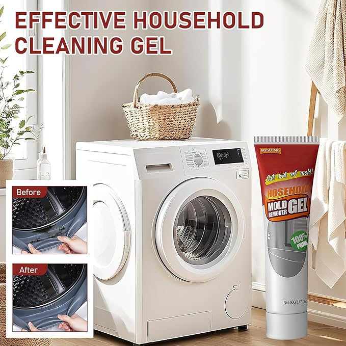 2PCS Nexa Remover Gel,Nuroclean Remover Gel,Suitable For Bathroom And Kitchen Tile Gaps,Wall Cleaning,Highly Effective In Penetration,Safe Formula That Does Not Damage The Surface