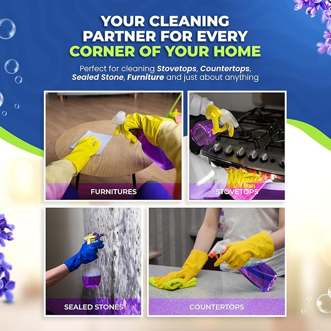 True Fresh All Purpose Cleaner Refill Tablets (24 Count) – Makes 384 fl oz, Effortless Cleaning Power For Multisurface Cleaning - Removes Tough Grimes, Stains and Acts as Degreaser