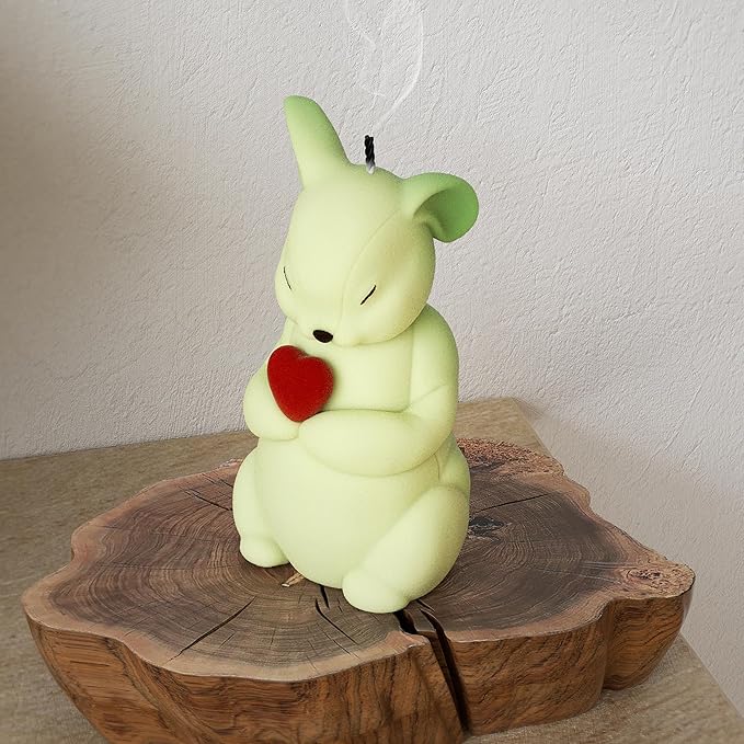 Rabbit Heart Dragon Animal Resin Mold for Casting, Candle Making, Home Decor - 3D Silicone Molds