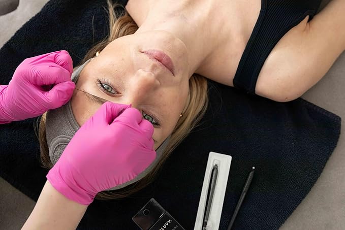 FRAMAR Pink Gloves Disposable Latex Free XL – Pink Nitrile Gloves xl, Nitrile Disposable Glove, Powder Free, For Hair Dye, Salon, Cleaning, Tattoo, Food Prep, Extra Durable – 100 Pack