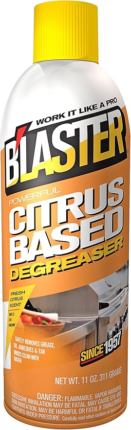 B'laster 16-CBD Powerful Citrus Based Degreaser - 11-Ounces