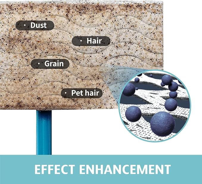 Upgraded Wet Mop Refills for Swiffer Sweeper Wet Pads, 60 Count