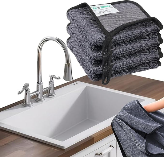 Shiny Bath Wipes Cleaning Cloths,3pcs Shiny Bath Drying Towels,Shower Doors Drying Towels,16*24in Streak Free Glass Window Car Mirror Super Absorben Microfiber Cleaning Cloths(3pcs grey16*24")