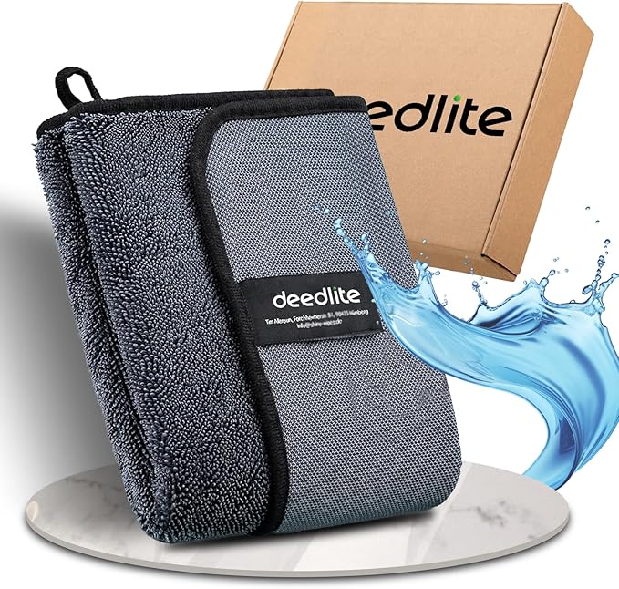 Shiny Bath Wipes Shower Cleaning Cloths, Premium Car Drying Towel | Ultra Absorbent Twisted-Loop Design| Microfiber Towel for Car, Shower Cabin, Household