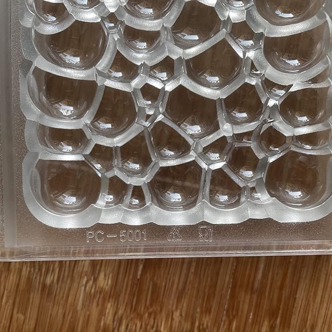 Goldbaking 3 Kinds Shape Chocolate Bar Mold Break Apart Chocolate Molds Protein Energy Bar Maker