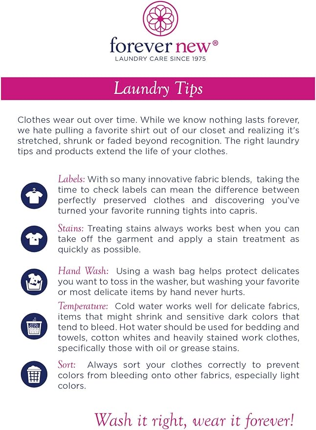 Forever New 4oz Liquid Original Scent Fabric Care Wash - Natural Laundry Detergent