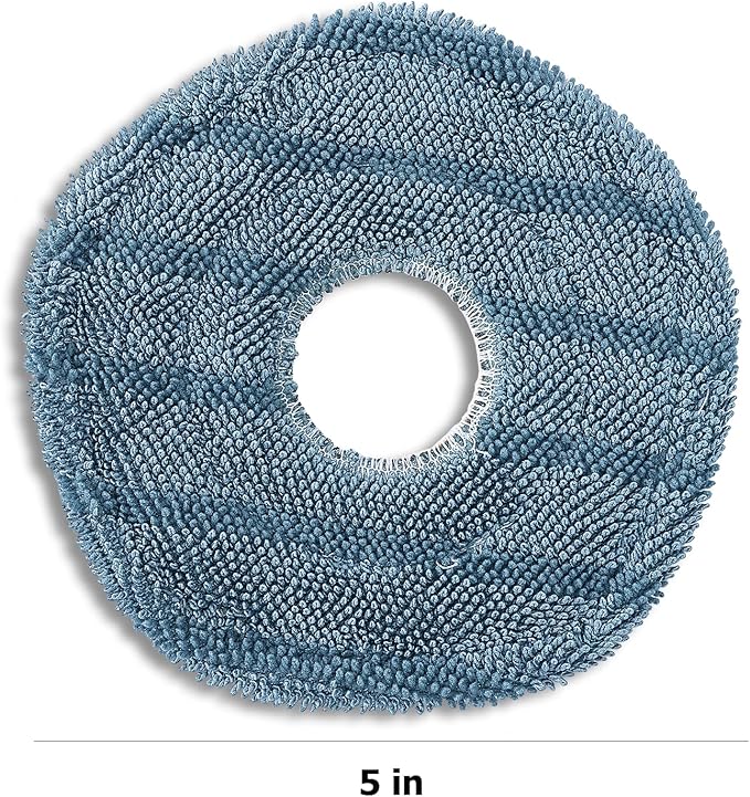 6 Pack eufy Mop Pads fit for eufy X10 Pro Omni Robot Vacuum Accessories,Replacement Parts Washing Mopping Pad Replacement Mop Pads