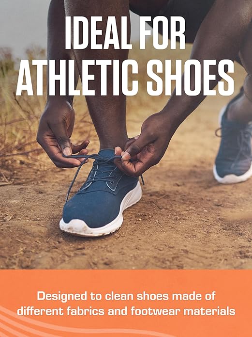 SOFSOLE Instant Cleaner 5 oz or 9 oz - Deep Cleaning Foaming Action Lifts Dirt & Debris from Toughest Fabrics & Materials - Scrub Top Applicator - Refreshing Scent - Athletic Shoes & Footwear