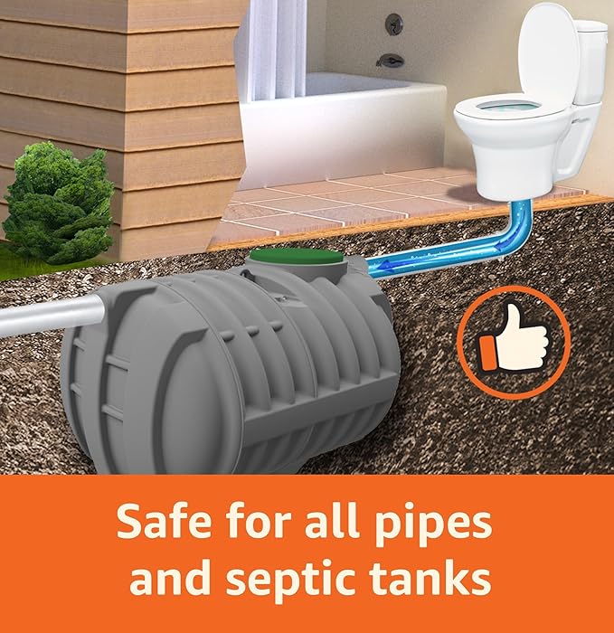 Amazon Basics Toilet Bowl Cleaner with Cling Action Formula, Bleach, Fresh Scent, 24 Fl Oz, Pack of 2