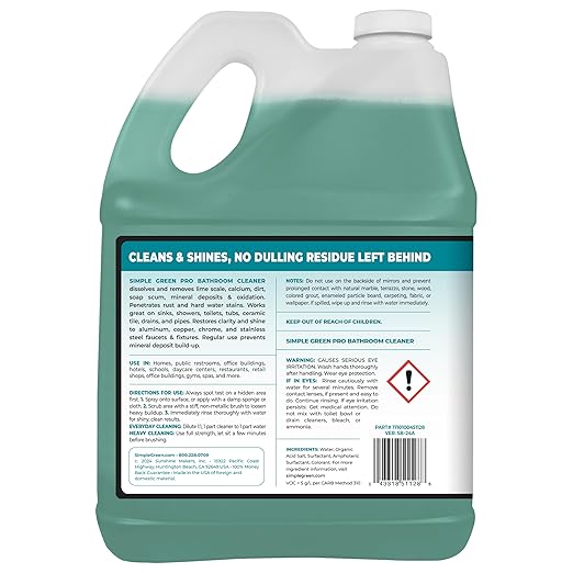 Simple Green Pro Bathroom Cleaner 1 Gal