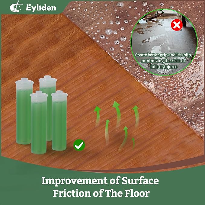 Eyliden Floor Spray Mop with Bio-Enzyme Cleaner Kit | Multi-Surface Cleaner Concentrate, Refillable Mops Safe for All Home, Office Floors Cleaning, 2 Washable Microfiber Pads