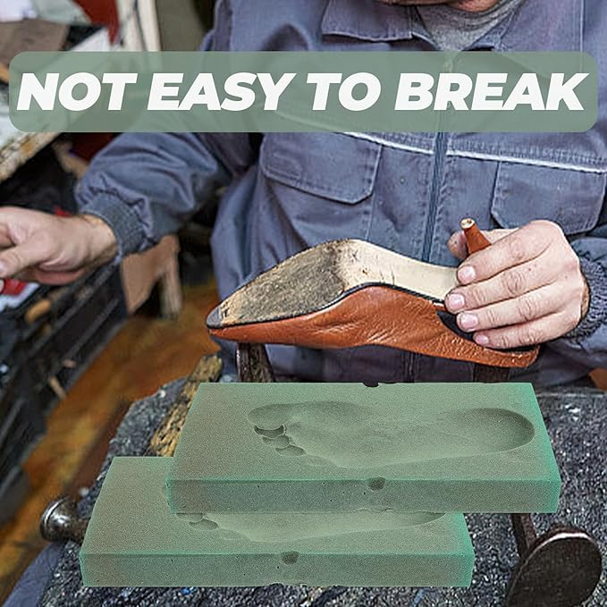 GLEAVI Box Foot Molding Box Foam Foot Mold Casting Kit Casting Kit DIY Print Foam Orthotic Shoe Inserts Insole Impression Carton 3D Bellows Manual