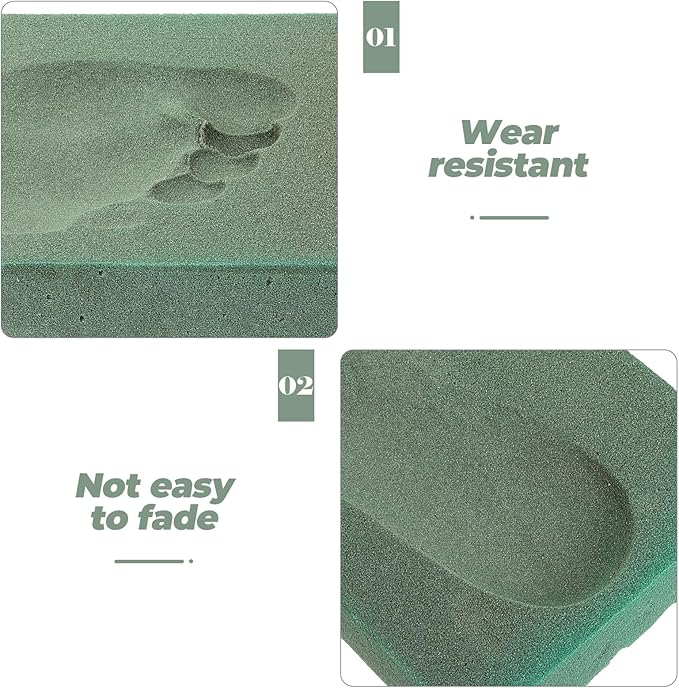 GLEAVI Box Foot Molding Box Foam Foot Mold Casting Kit Casting Kit DIY Print Foam Orthotic Shoe Inserts Insole Impression Carton 3D Bellows Manual