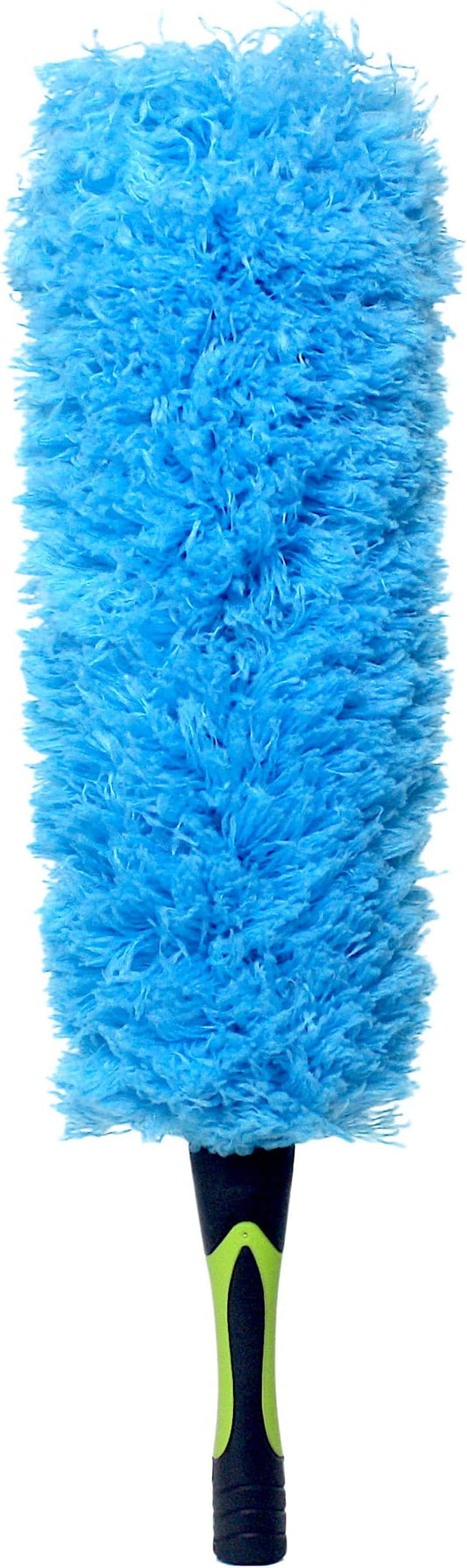 EVERSPROUT Flexible Microfiber Feather Duster | Extra-Long 24 inch Brush Head with Hand-Grip | Twists onto Standard 3/4 Inch Threaded Pole | (Duster Attachment Only, No Pole)